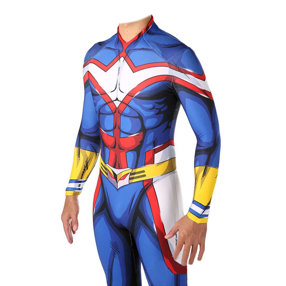 BOKU No Hero/My Hero Academia Tous pourrait Cosplay Costumes Combinaison Jumpssuit Zentai Body