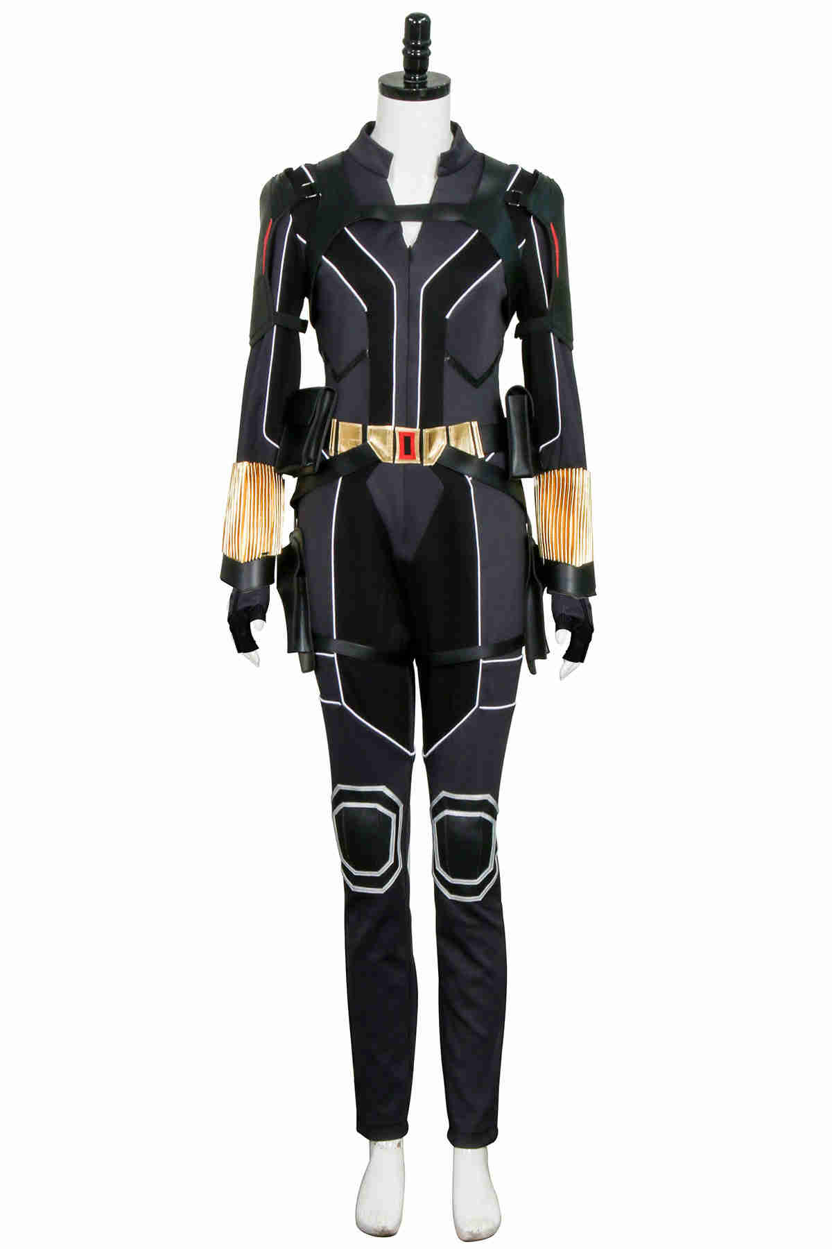 2020 Film Black Widow Outfit Natasha Romanoff Jumpsuit Superheroe cosplay costume-Takerlama