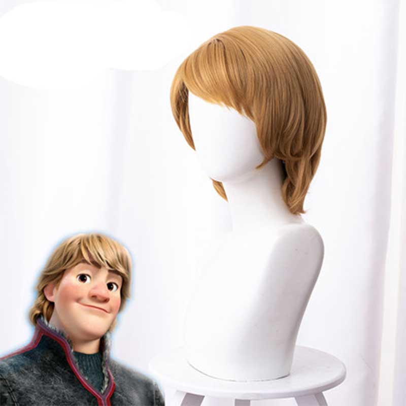 disney film Frozen 2 Kristoff cosplay Halloween perruque Anna Elsa Costume Accessoires