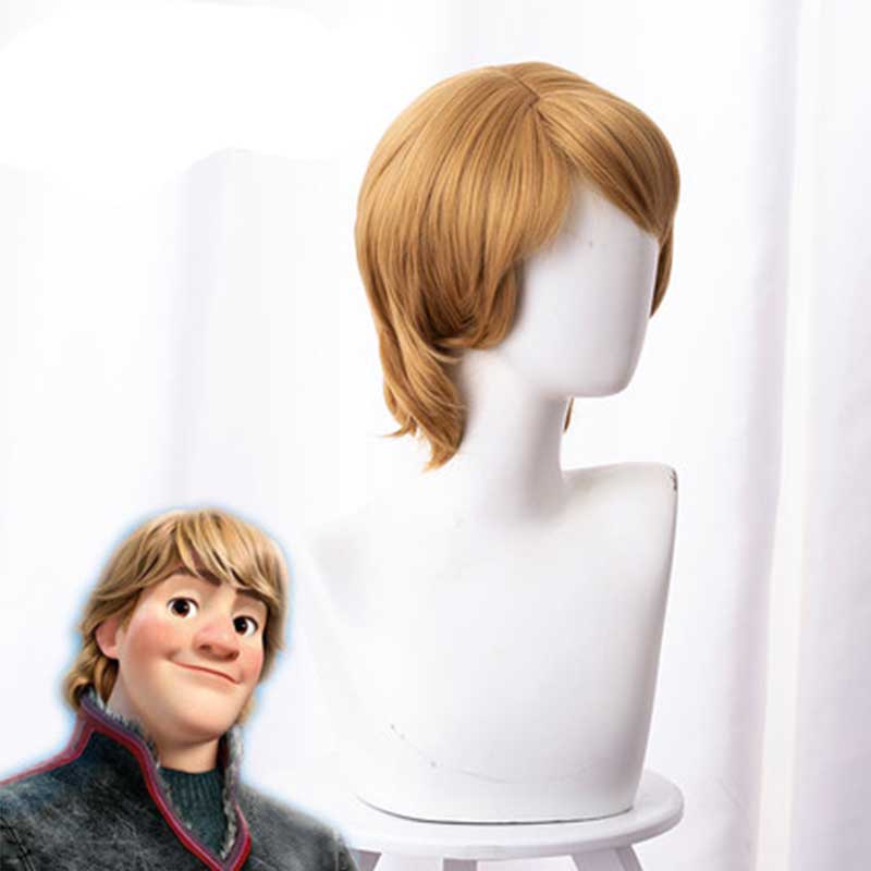 disney film Frozen 2 Kristoff Halloween cosplay perruque Anna Elsa Costume Accessoires