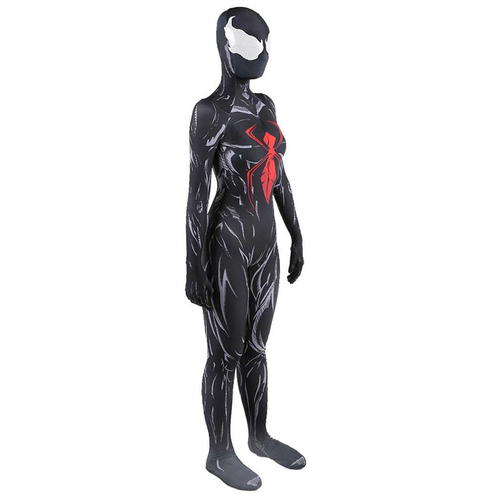 BLACK WIdOW Venom cosplay costume de grosses lunettes Araignée venimeuse cosplay costume Halloween Costume Spiderman Costume Zentai adulte Enfants