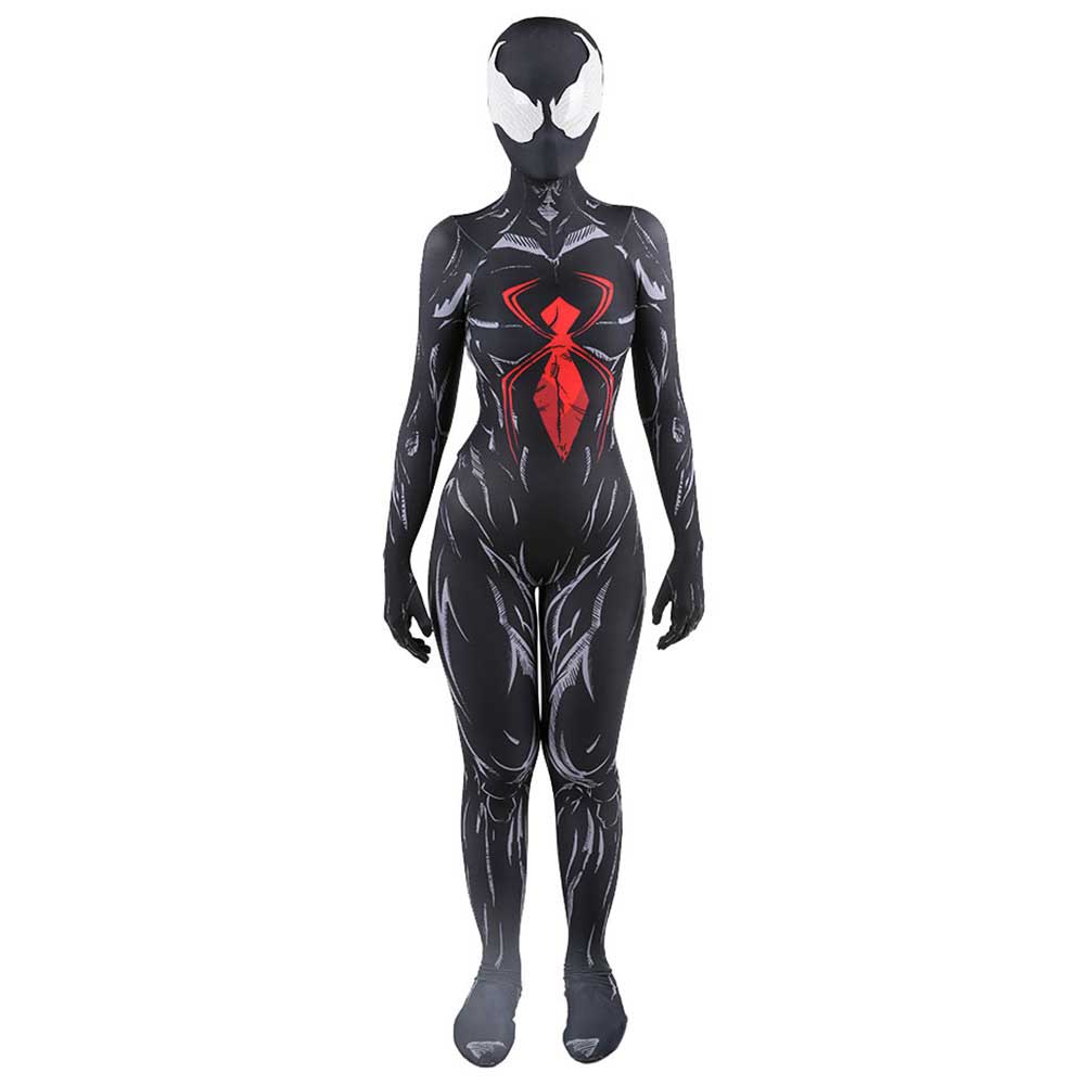 BLACK WIdOW Venom cosplay costume de grosses lunettes Araignée venimeuse cosplay costume Halloween Costume Spiderman Costume Zentai Adulte enfant s